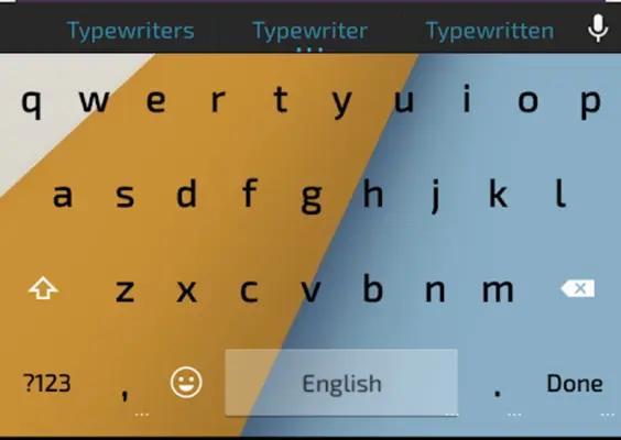 Typewriter Sound Keyboard android App screenshot 15