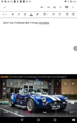 Typewriter Sound Keyboard android App screenshot 5