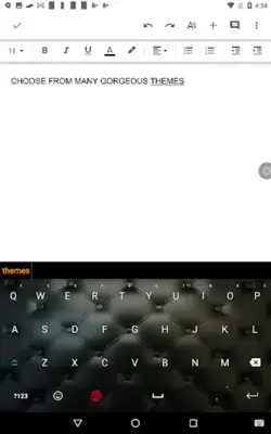 Typewriter Sound Keyboard android App screenshot 7